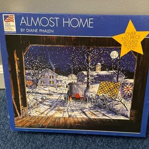 550 Piece Winter Scene Puzzle